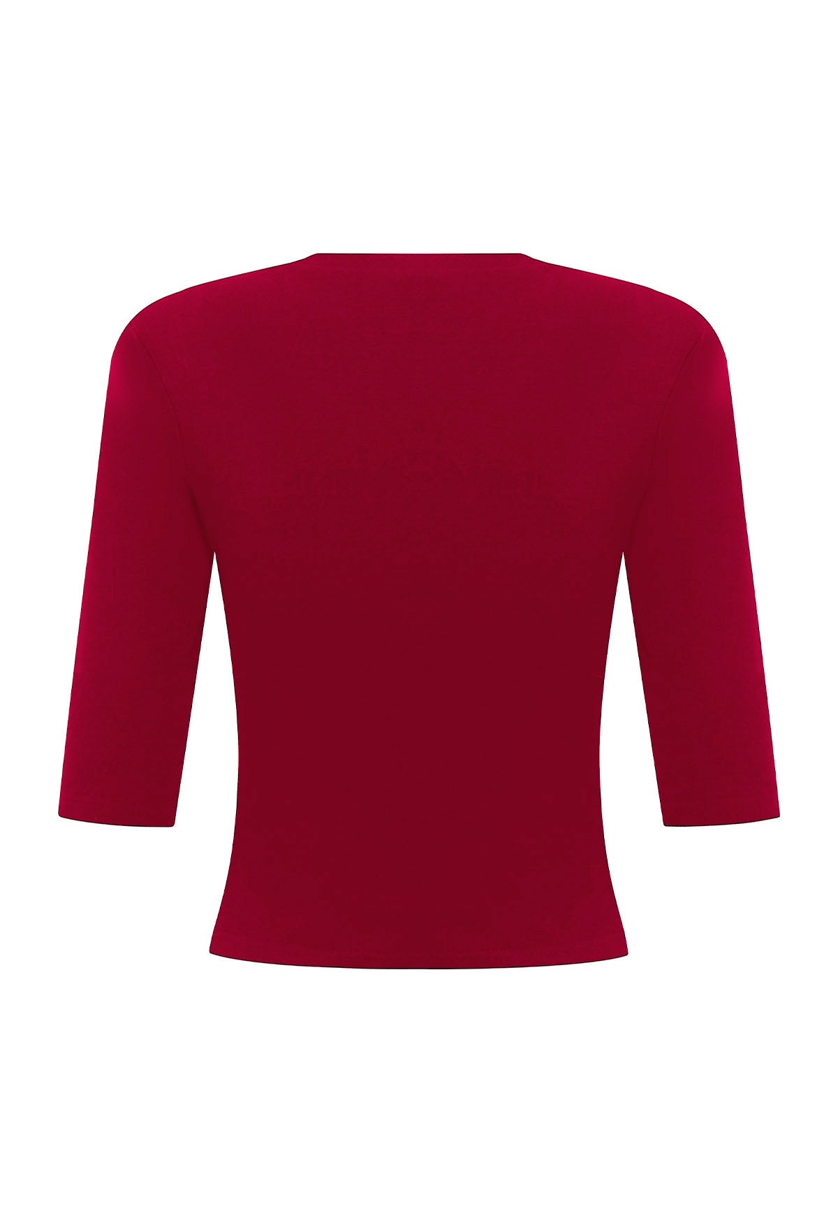 Baby V-Neck Top Rossa (Original Fit)