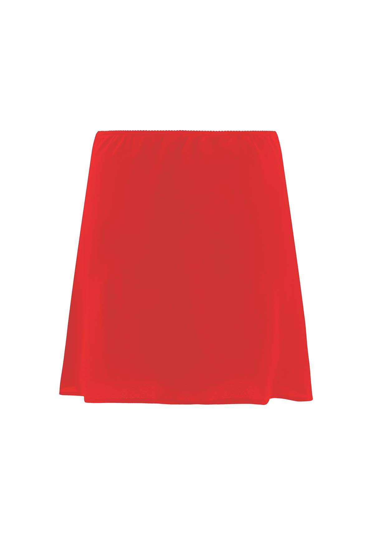 Bias Mini Skirt Pomodoro Silk