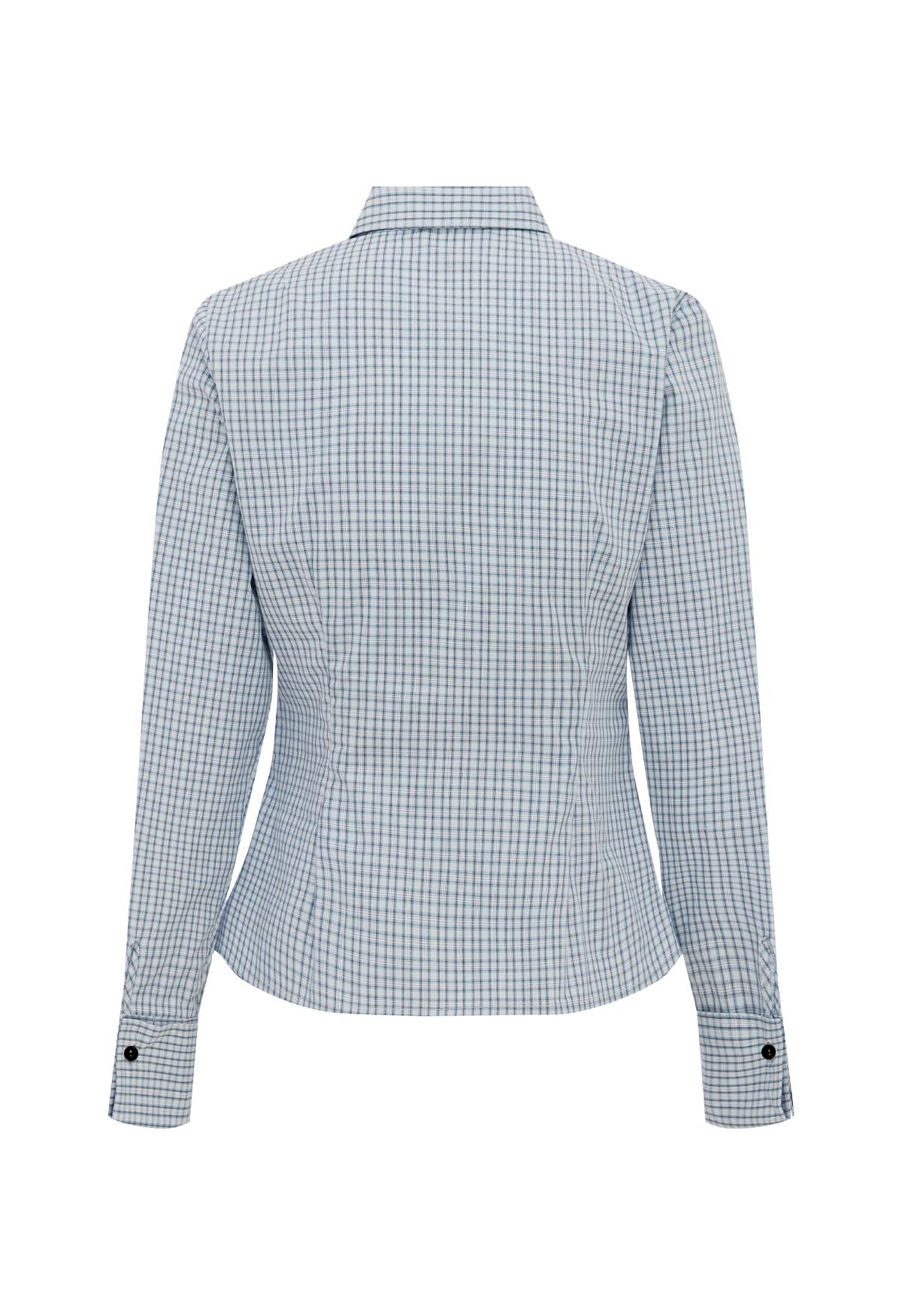 Ruched Front Shirt Cielo Check