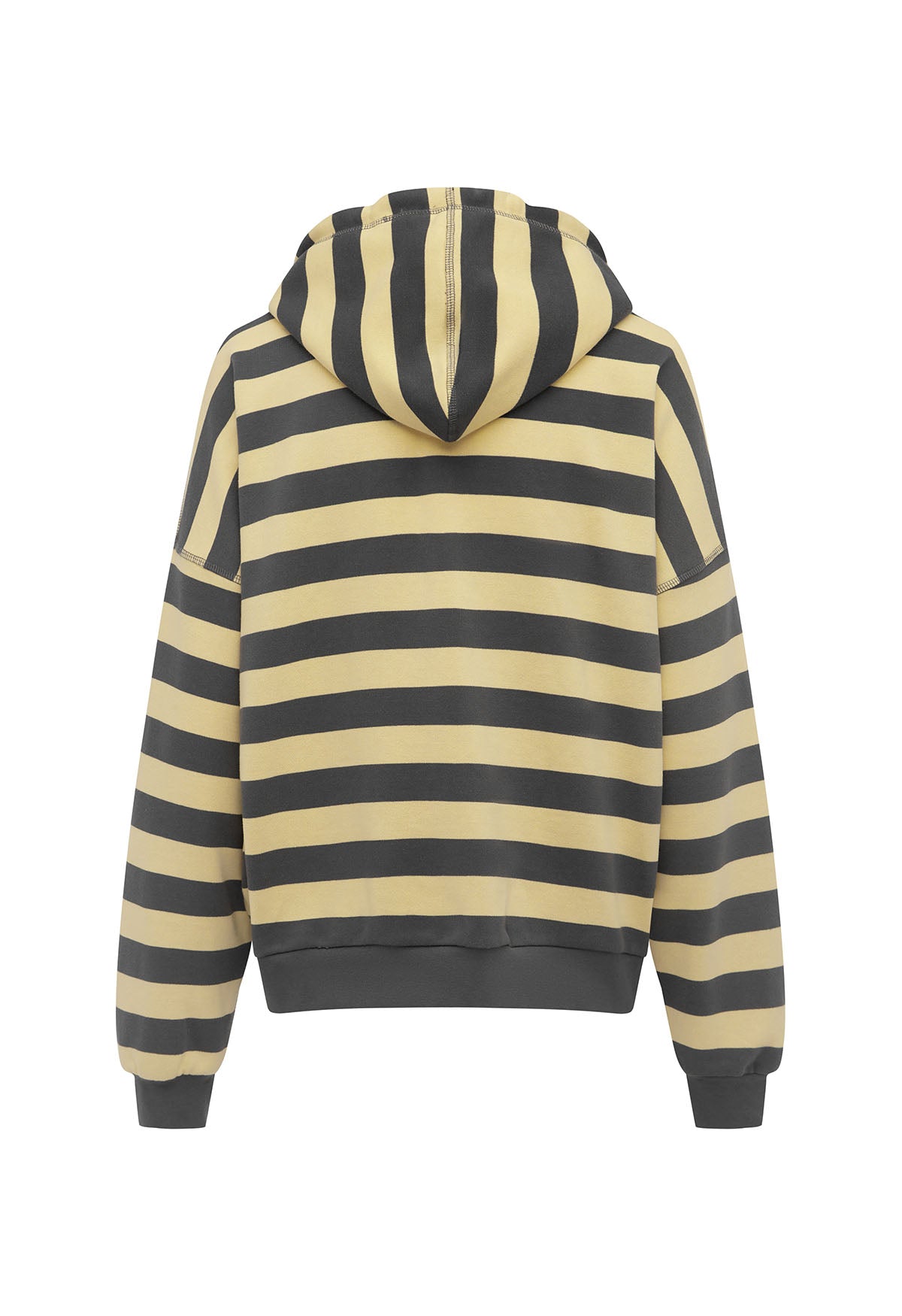 Zip Hoodie Limone Stripe