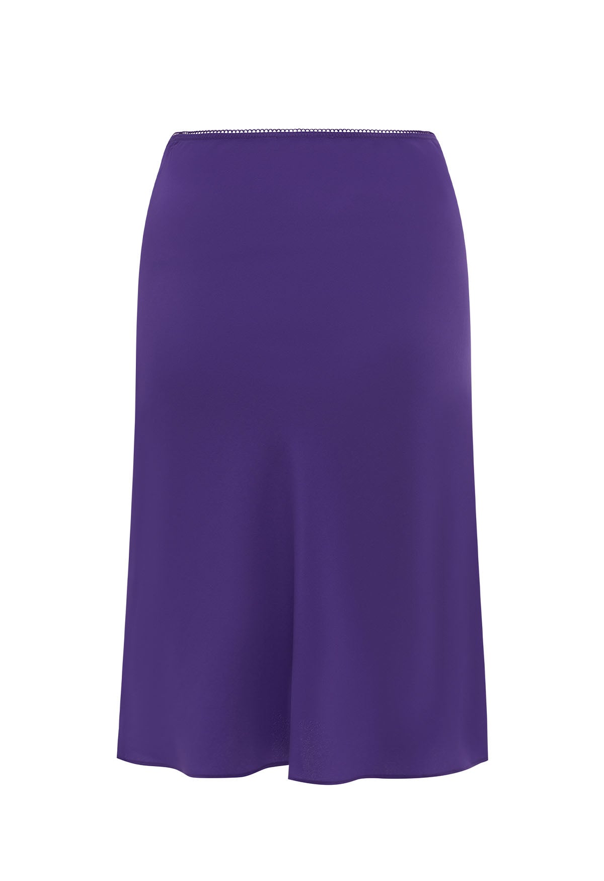 Bias Knee Skirt Viola