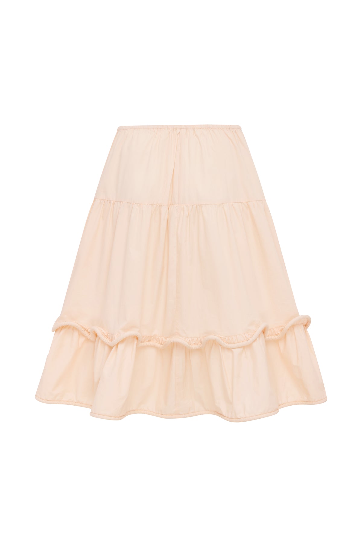 Corded Petticoat Skirt Cipria