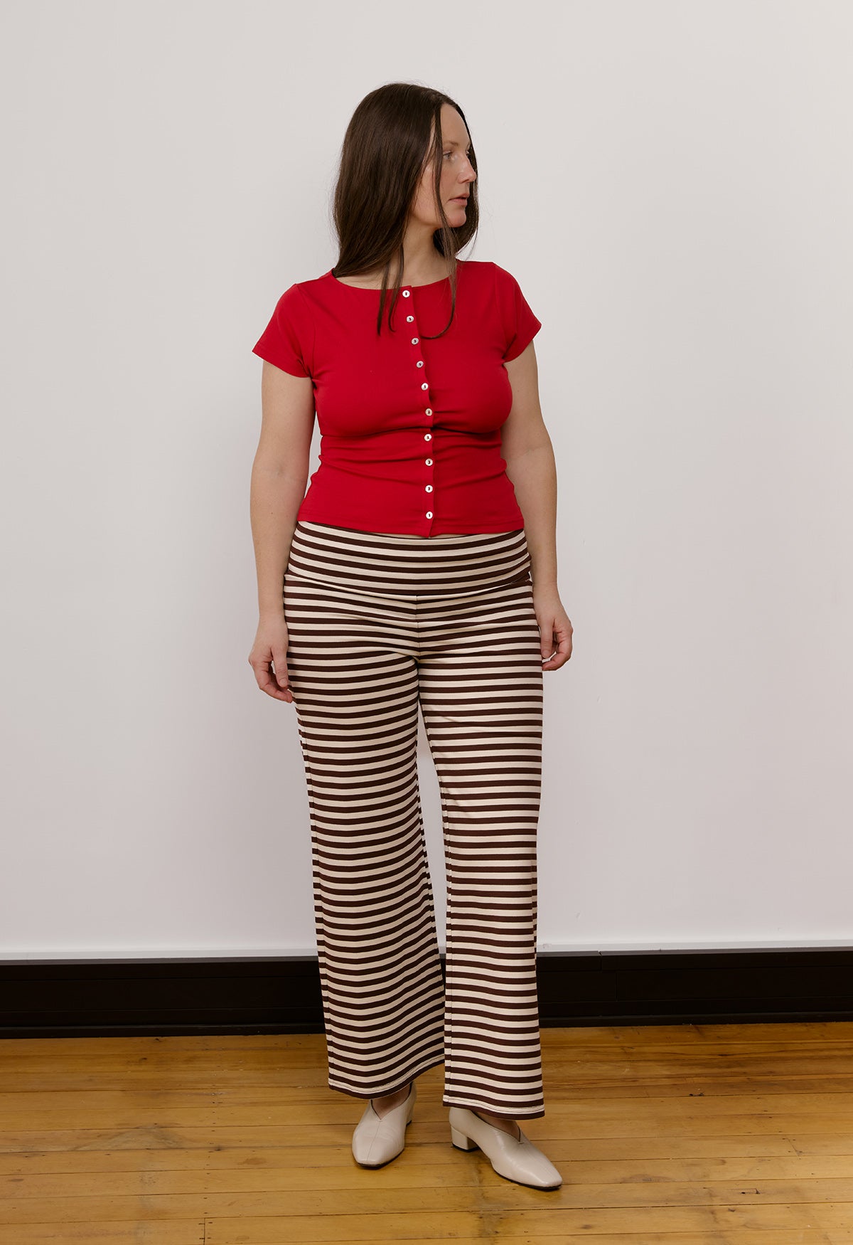 Ebony is wearing a size 12