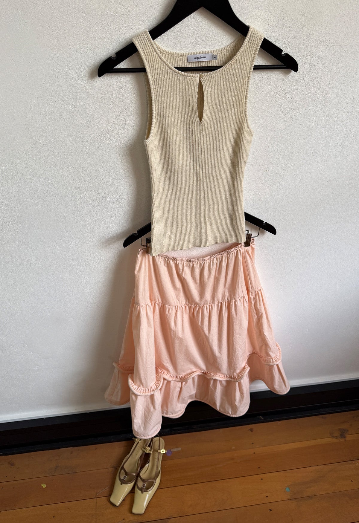 Key-Hole Knit Tank Avena