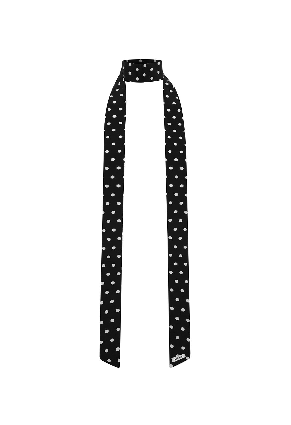 Neck Scarf Pois Nera
