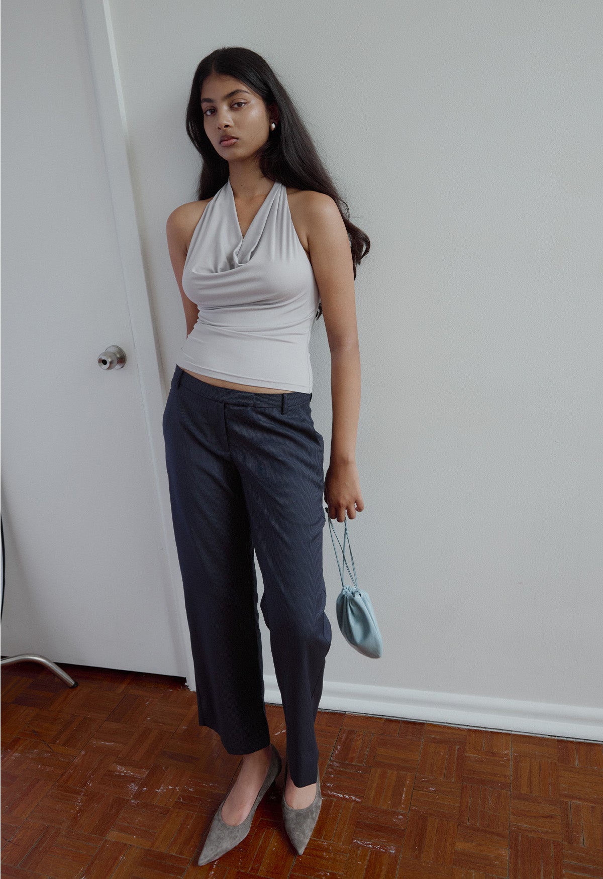 Cowl Neck Top Pietra