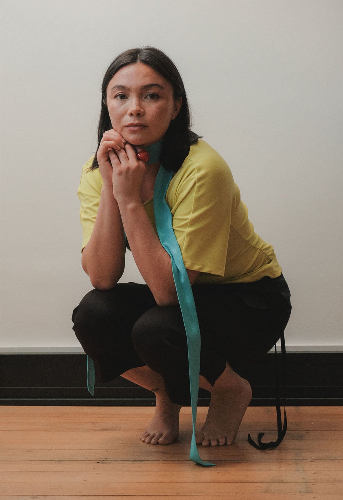 Neck Scarf Turchese