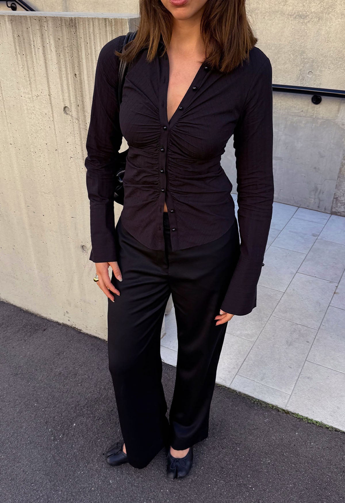 Adelaide is wearing a size 8