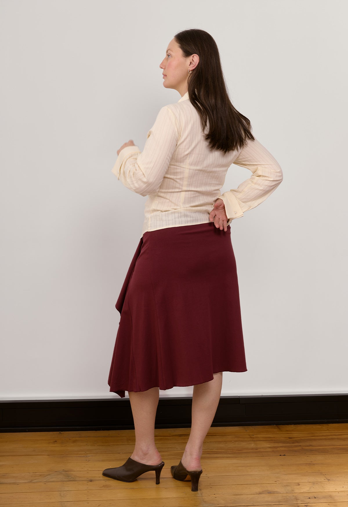 Ruched Front Shirt Burro