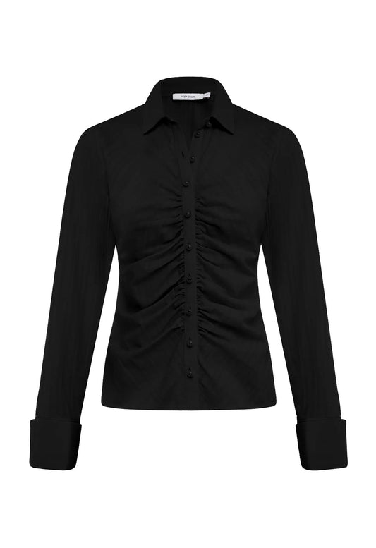 Ruched Front Shirt Nera