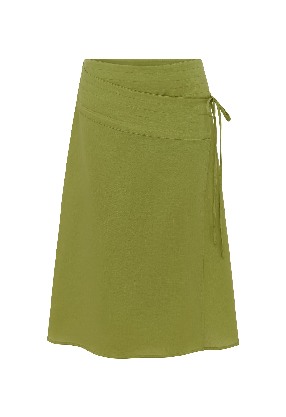 Tie-Waist Skirt Pistacchio